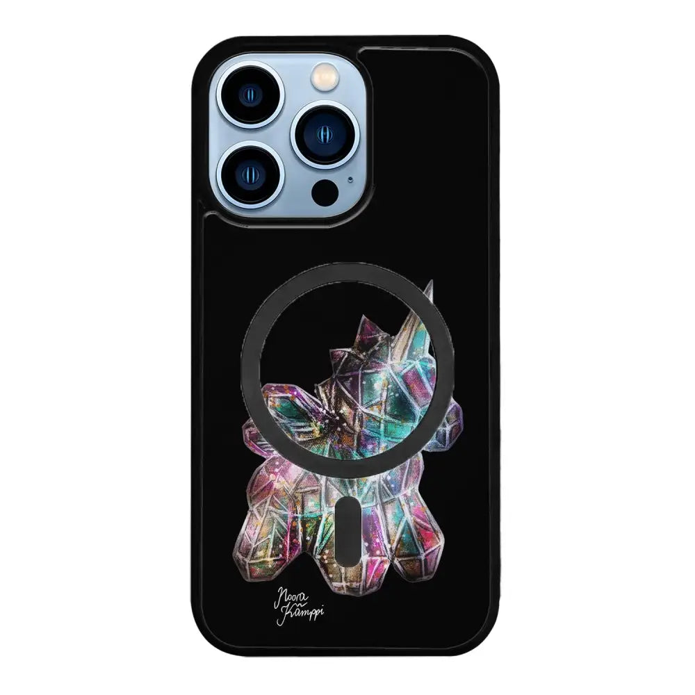 iPhone 13 Pro Max unicorn suojakuoret - Musta - Noora Kämppi