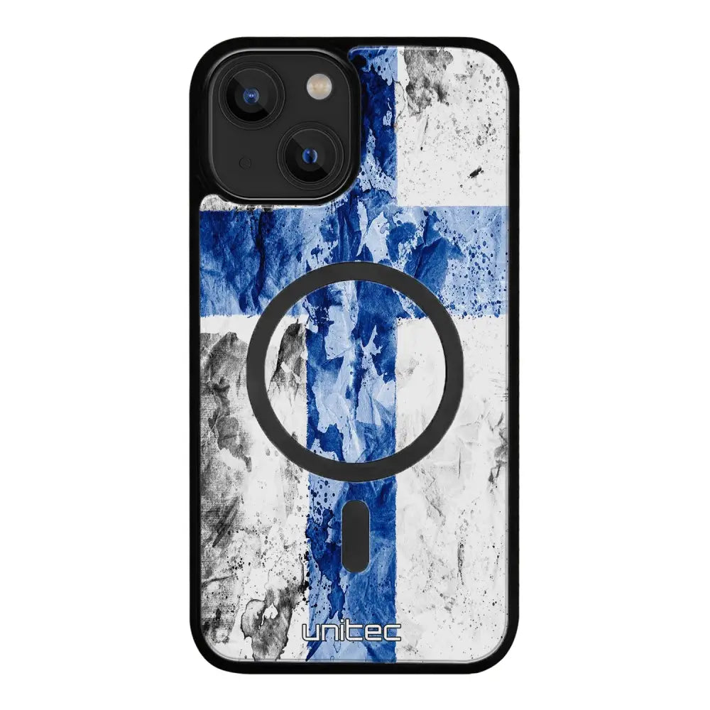 iPhone 13 suojakuoret - Painted Finnish Flag
