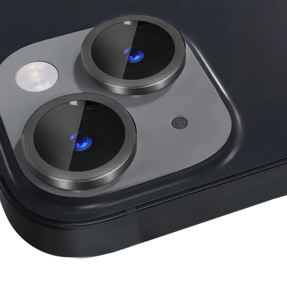 iPhone 14 Kameran panssarilasi Musta (2kpl)