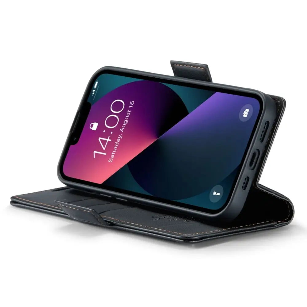 iPhone 14 Lompakko suojakotelo RFID - Musta - CaseMe