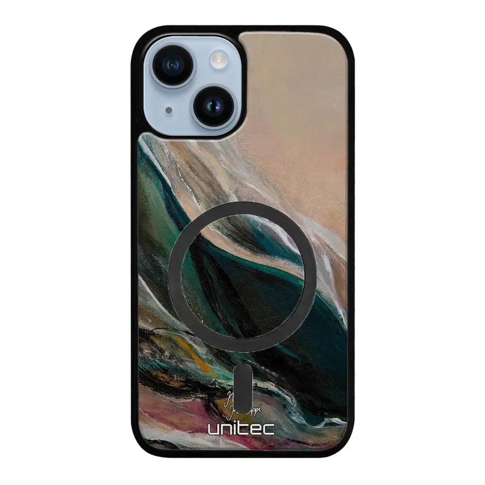 iPhone 14 modern art suojakuoret - Nudge - Noora Kämppi