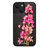 iPhone 14 Plus kukka suojakuoret - Pink Flowers - Ei