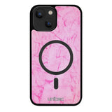 iPhone 14 Plus marmori suojakuoret - Light Pink Marble