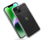 iPhone 14 Plus Silikonikuori - Läpinäkyvä
