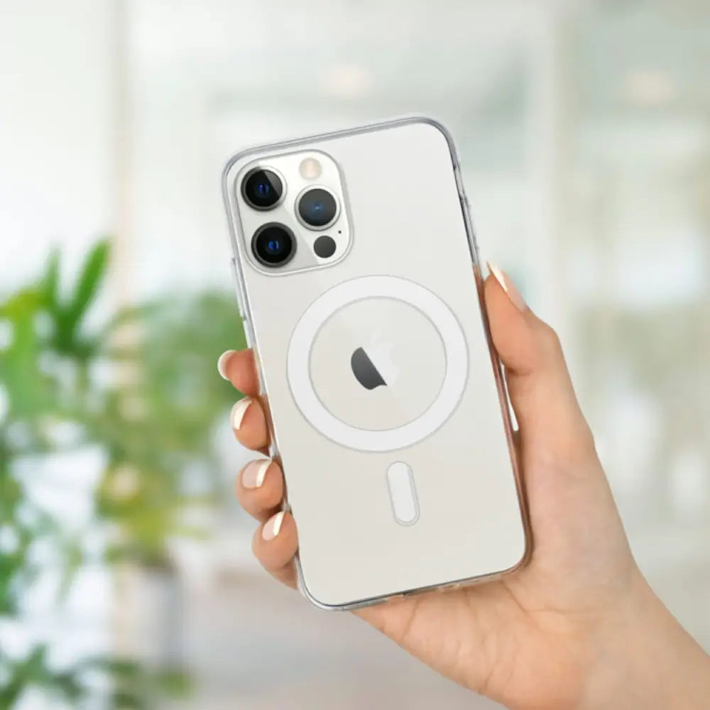 iPhone 14 Pro MagSafe suojakuori - Läpinäkyvä