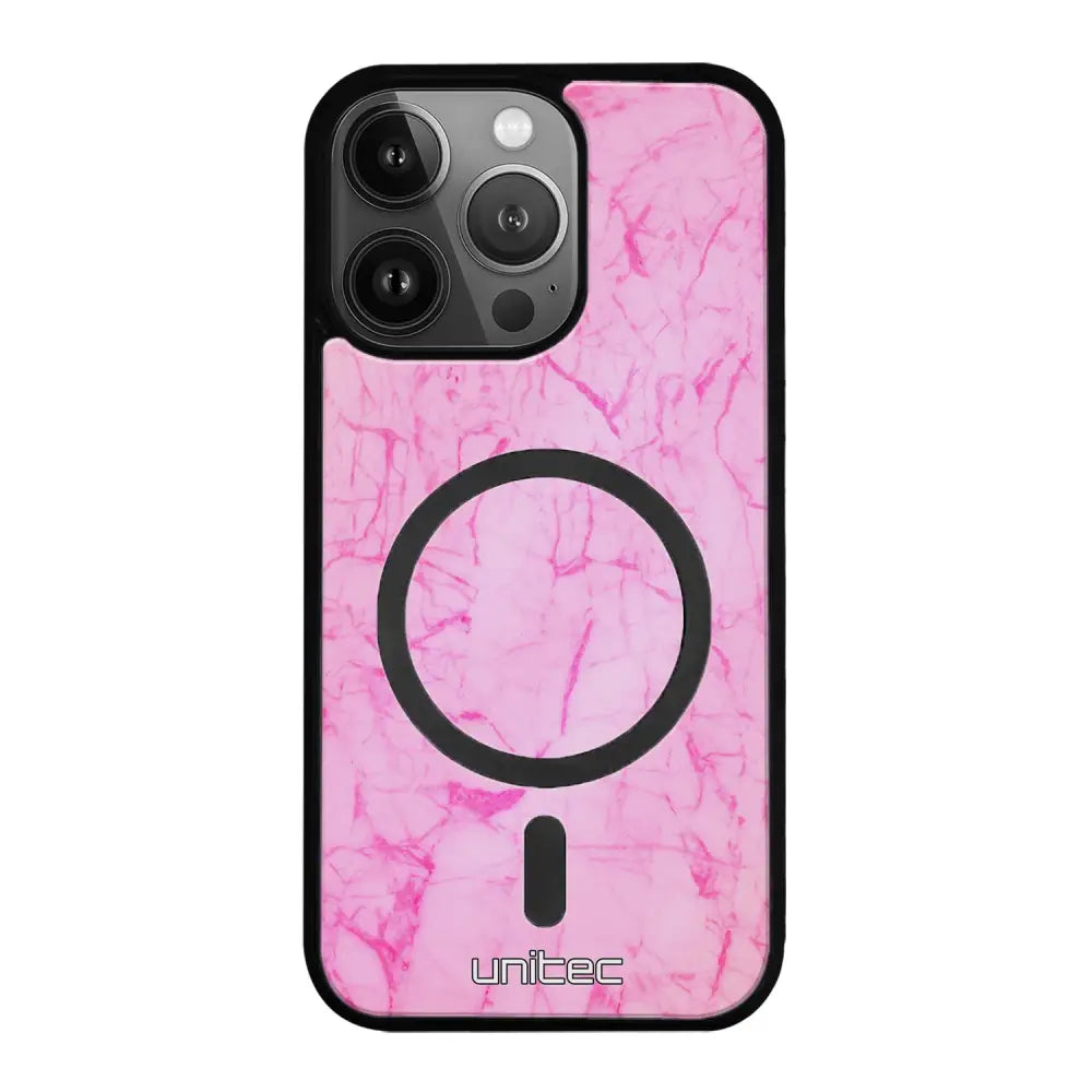 iPhone 14 Pro Max marmori suojakuoret - Light Pink Marble