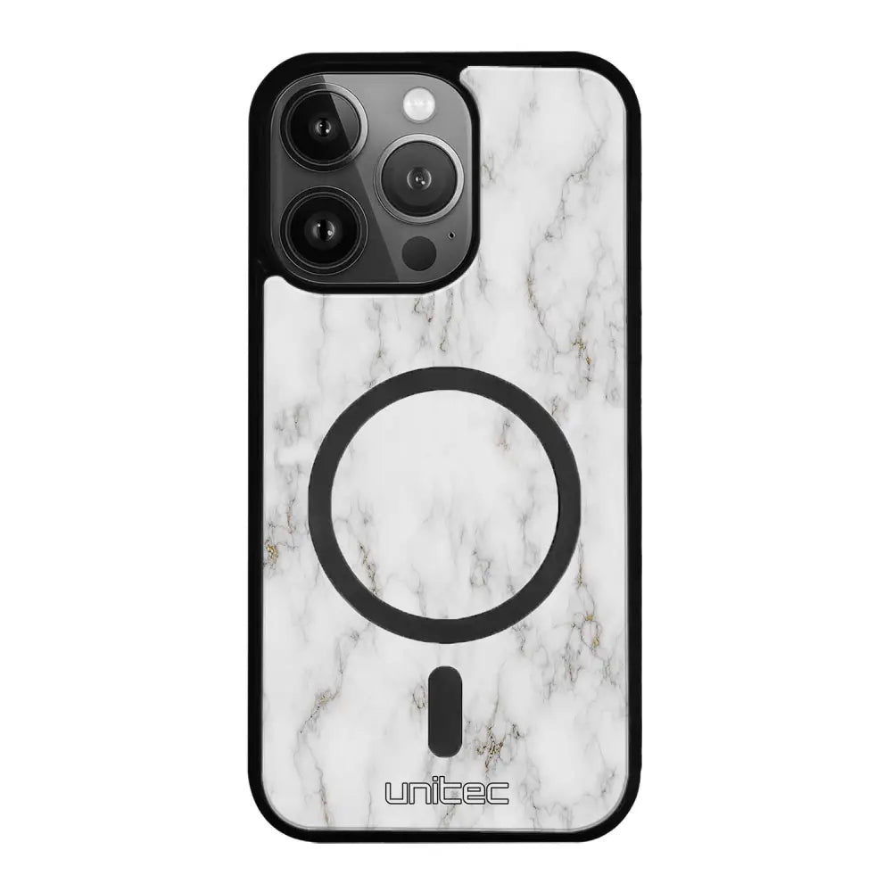 iPhone 14 Pro Max marmori suojakuoret - White Marble