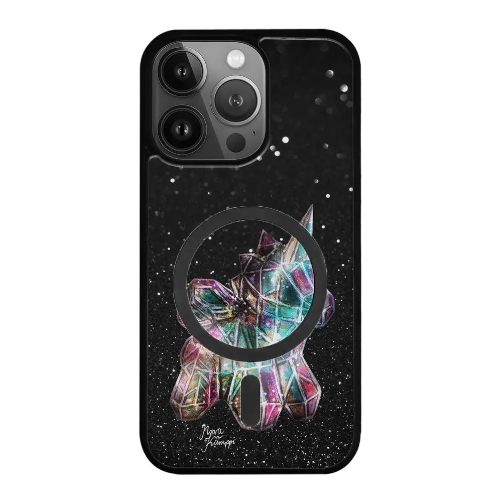 iPhone 14 Pro Max unicorn suojakuoret - Valkoinen - Noora Kämppi