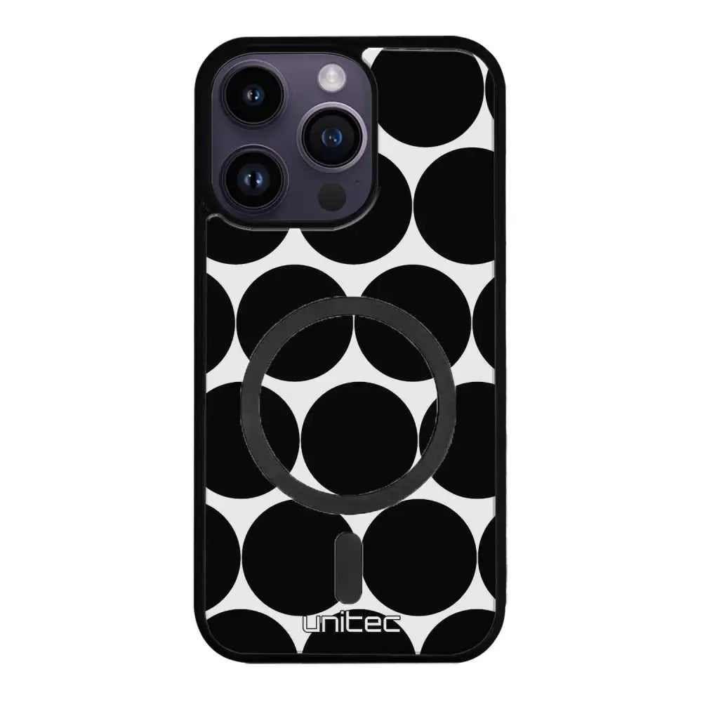 iPhone 14 Pro pallo suojakuoret - Musta Pallo