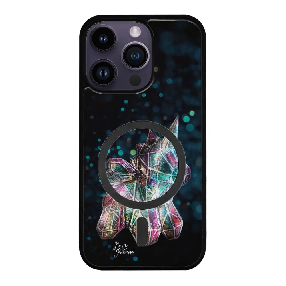 iPhone 14 Pro unicorn suojakuoret - Sininen - Noora Kämppi