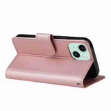 iPhone 15 Lompakko Suojakotelo Ruusukulta