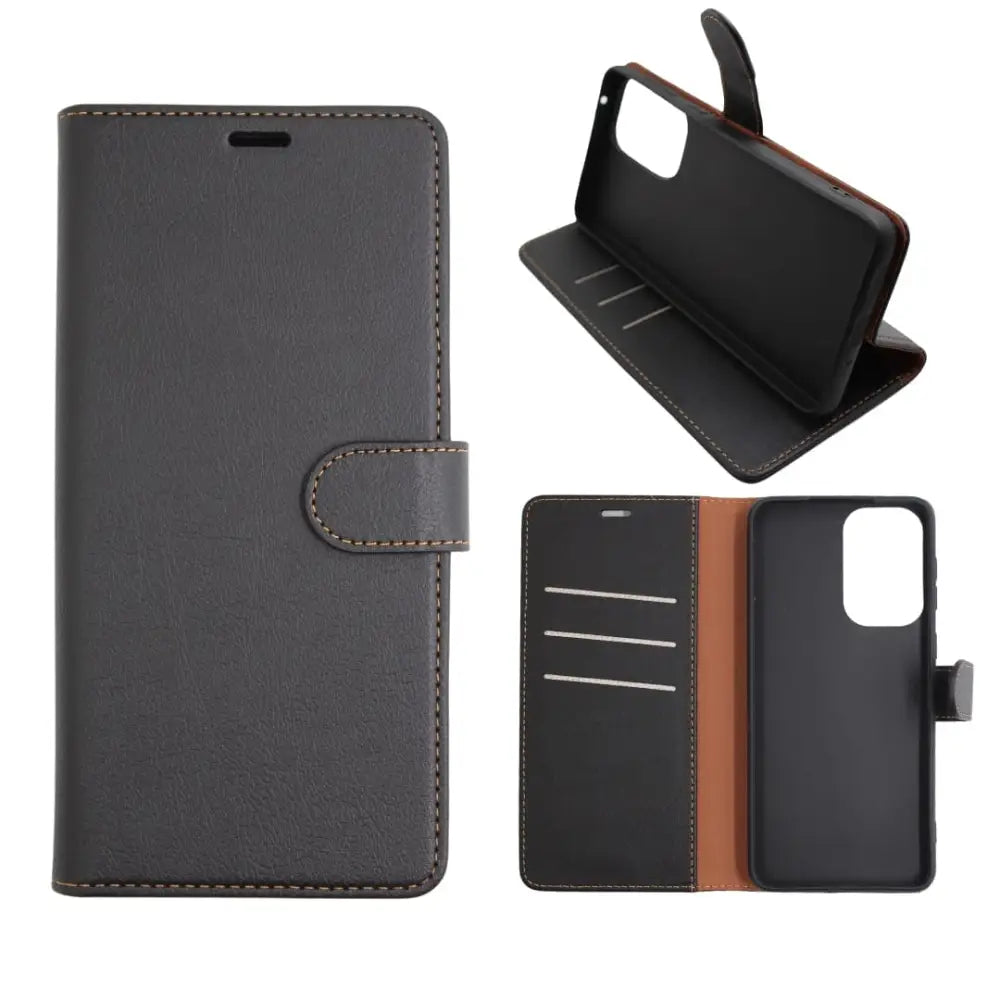 iPhone 15 Plus Lompakko Suojakotelo Musta