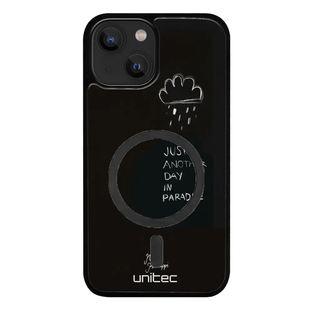 iPhone 15 Plus surrealistic sadness suojakuoret - Just Another Day - Noora Kämppi