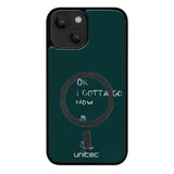 iPhone 15 Plus surrealistic sadness suojakuoret - Ok I Gotta Go - Noora Kämppi