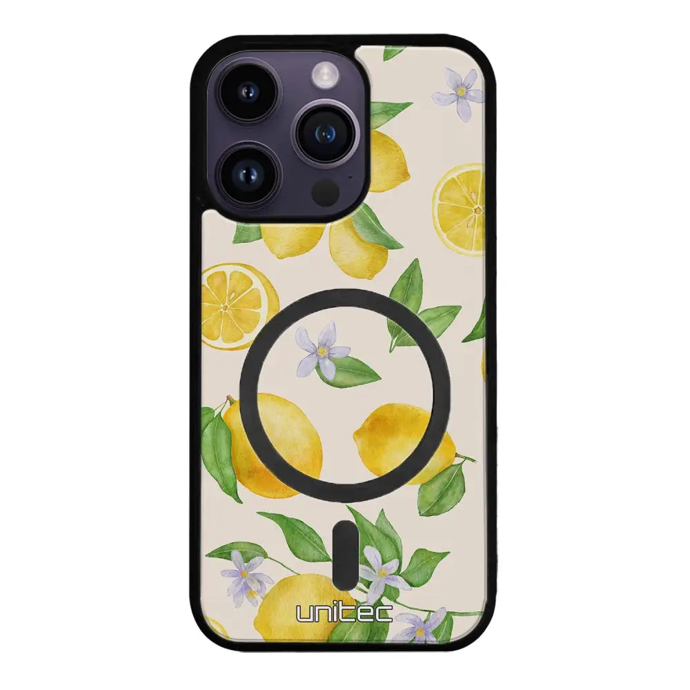 iPhone 15 Pro hedelmä suojakuoret - Lemon