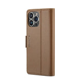 iPhone 15 Pro Lompakko suojakotelo RFID - Ruskea - CaseMe