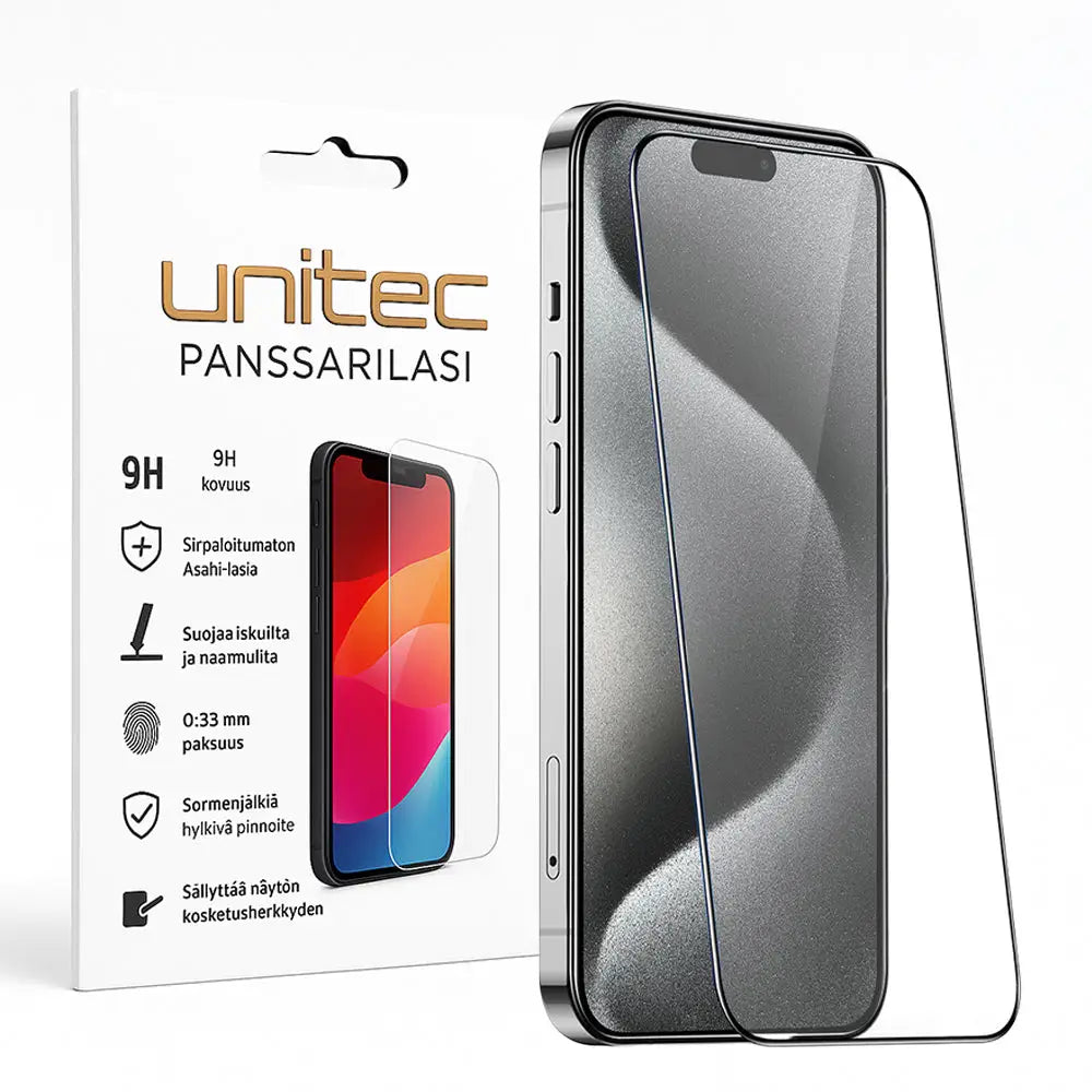 iPhone 15 Pro Max Panssarilasi 3D