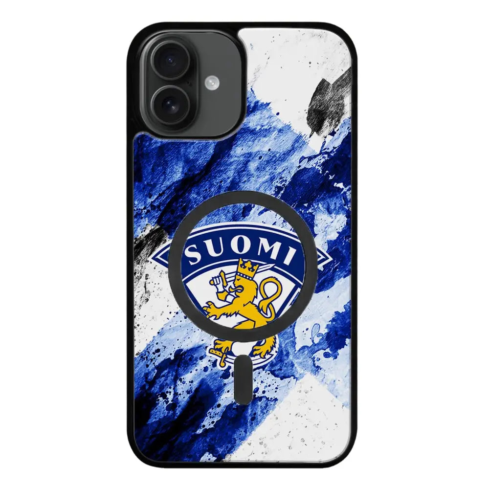 iPhone 16 Plus jääkiekko suojakuoret - Leijonat