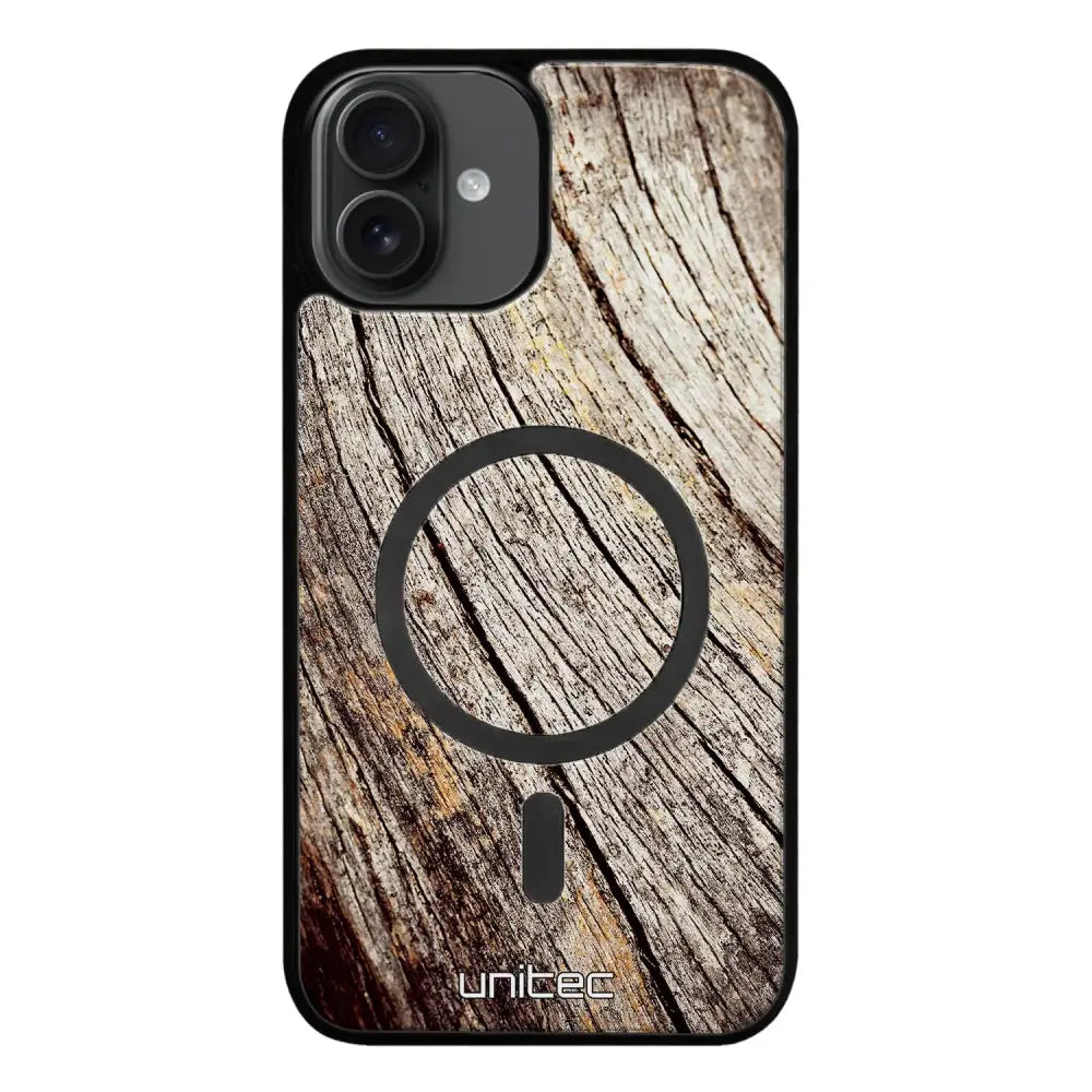 iPhone 16 Plus suojakuoret - Wooden Stump