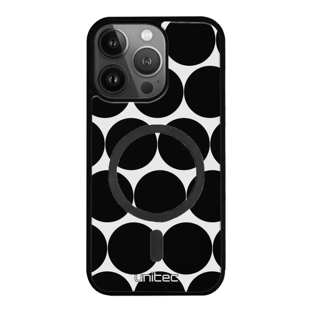 iPhone 16 Pro Max pallo suojakuoret - Musta Pallo