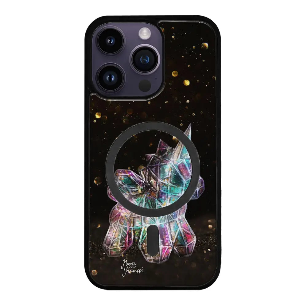 iPhone 16 Pro unicorn suojakuoret - Kulta - Noora Kämppi