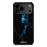 iPhone 17 Air suojakuoret Blue Smoke On Black