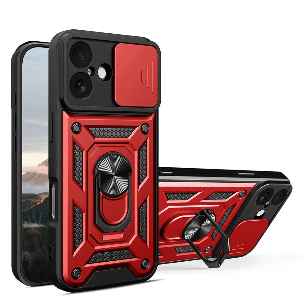 iPhone 17 Armor suojakuori - Punainen