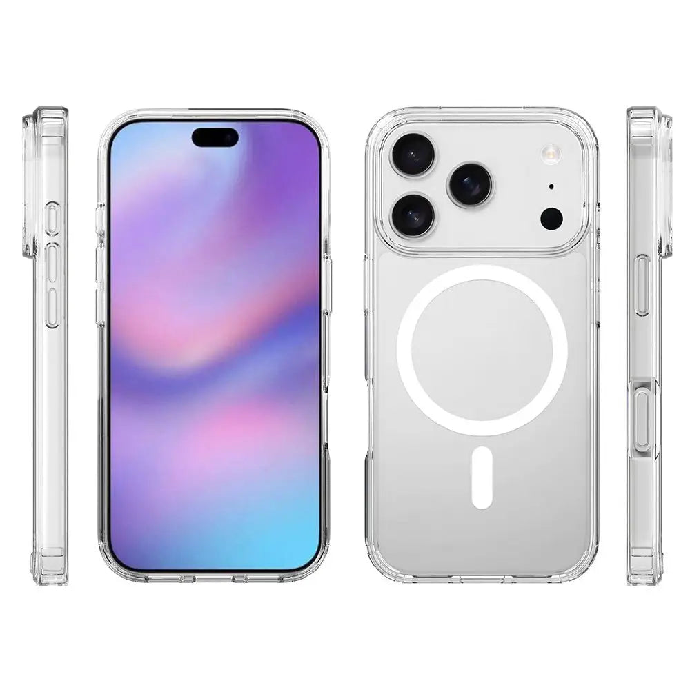 iPhone 17 Pro MagSafe Suojakuori Läpinäkyvä