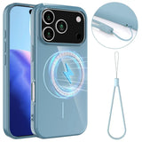 iPhone 17 Pro Max MagSafe Suojakuori - Sininen