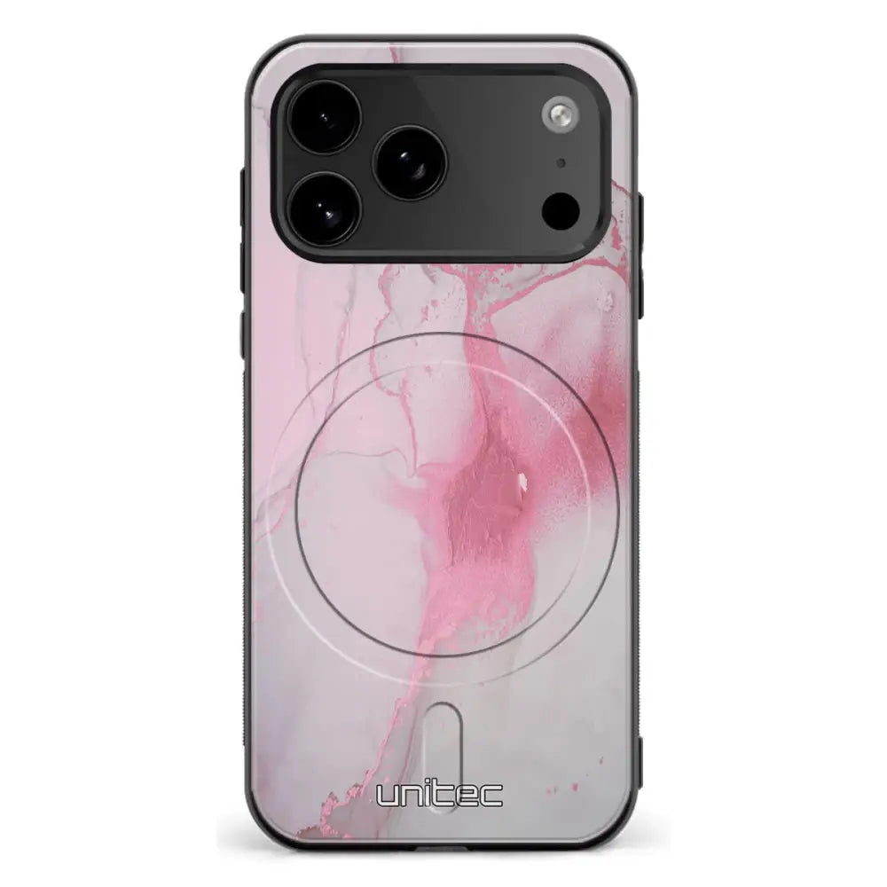 iPhone 17 Pro Max marmori suojakuoret Pink Pok Rie