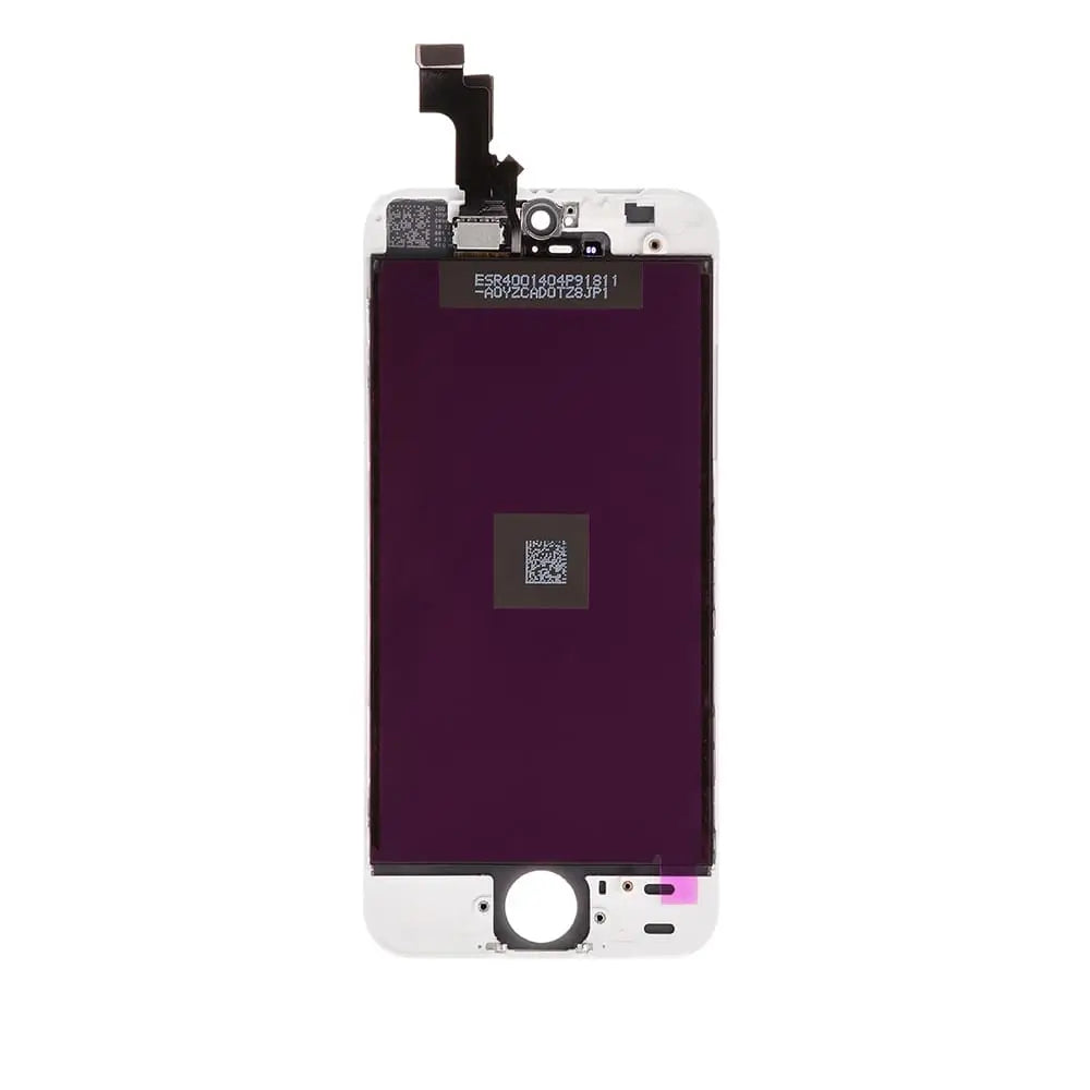 iPhone 5S / iPhone SE Näyttö Valkoinen