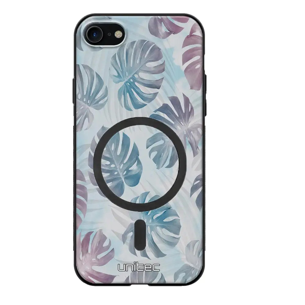 iPhone 7 kukka suojakuoret - Monstera Texture