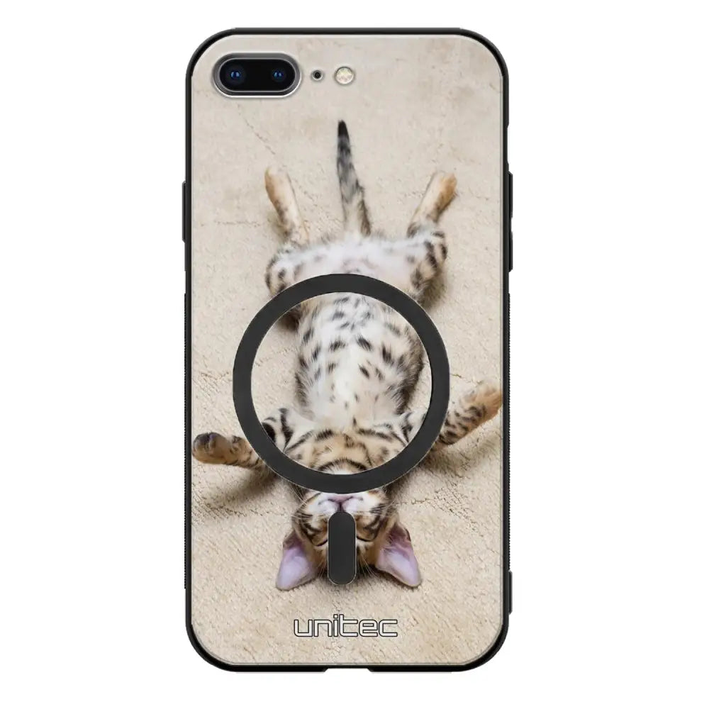 iPhone 7 Plus kissa suojakuoret - Relaxing Cat