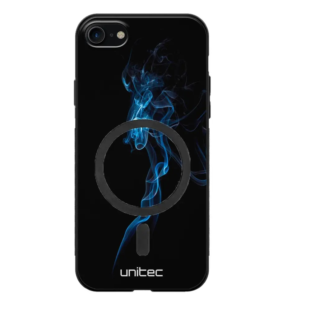 iPhone 7 suojakuoret - Blue Smoke On Black