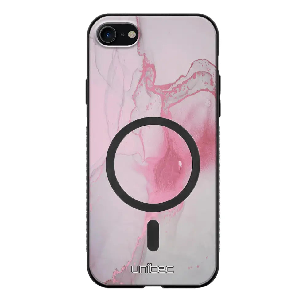 iPhone 8 marmori suojakuoret - Pink Pok Rie