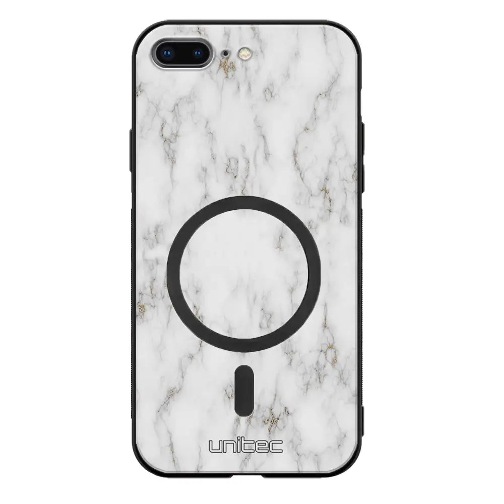 iPhone 8 Plus marmori suojakuoret - White Marble