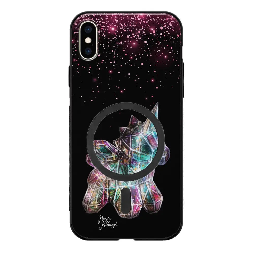 iPhone X unicorn suojakuoret - Pinkki - Noora Kämppi