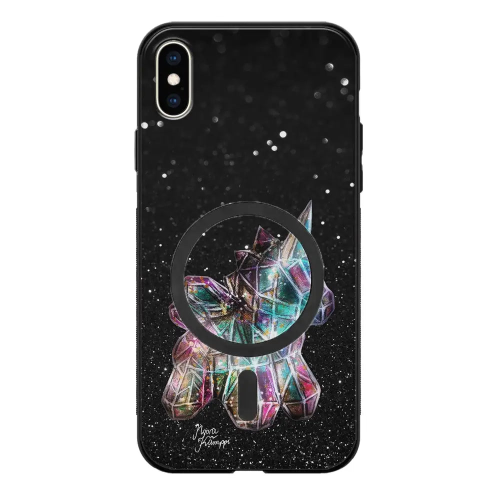 iPhone X unicorn suojakuoret - Valkoinen - Noora Kämppi