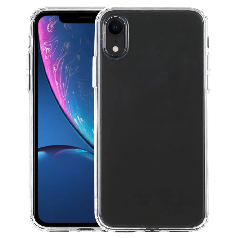 iPhone XR Silikonikuori - Läpinäkyvä