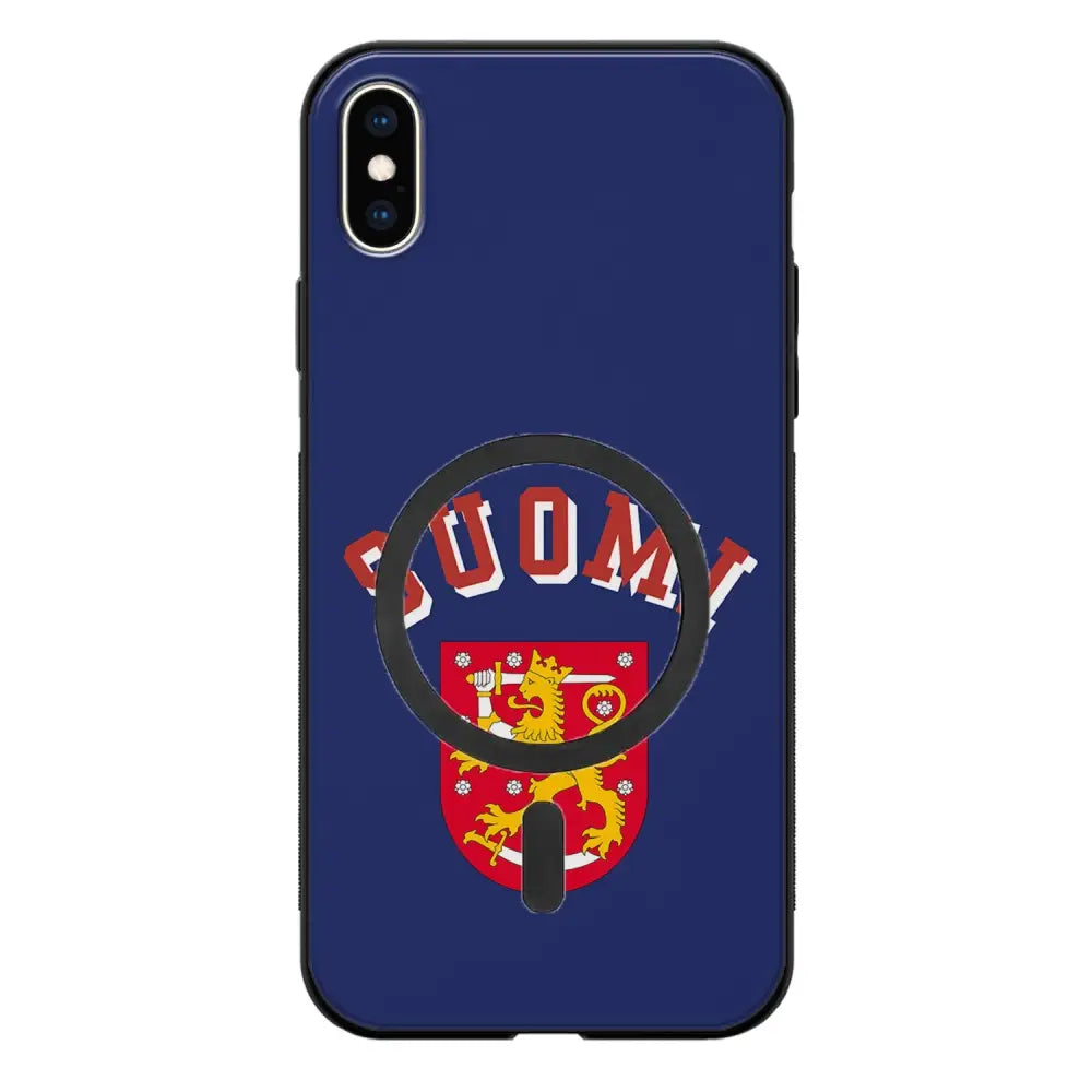 iPhone XS Max jääkiekko suojakuoret - Leijonat Suomi