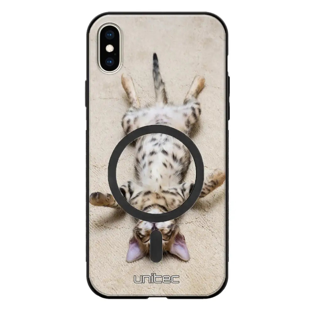 iPhone XS Max kissa suojakuoret - Relaxing Cat