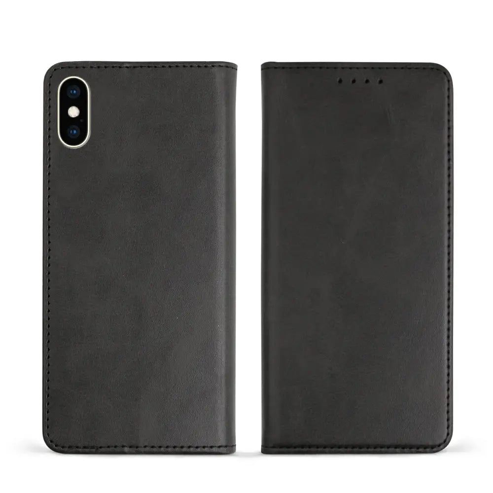 iPhone XS Max Lompakko Suojakotelo Musta