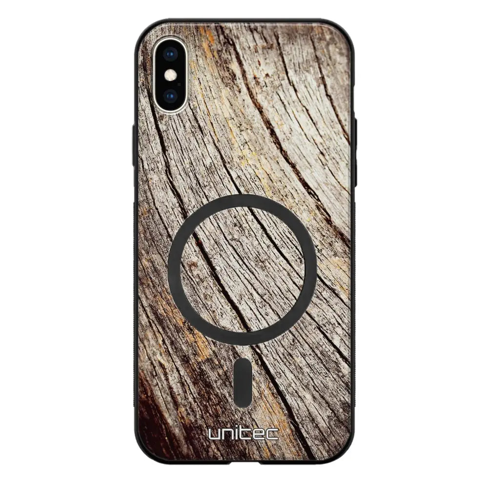 iPhone XS Max suojakuoret - Wooden Stump