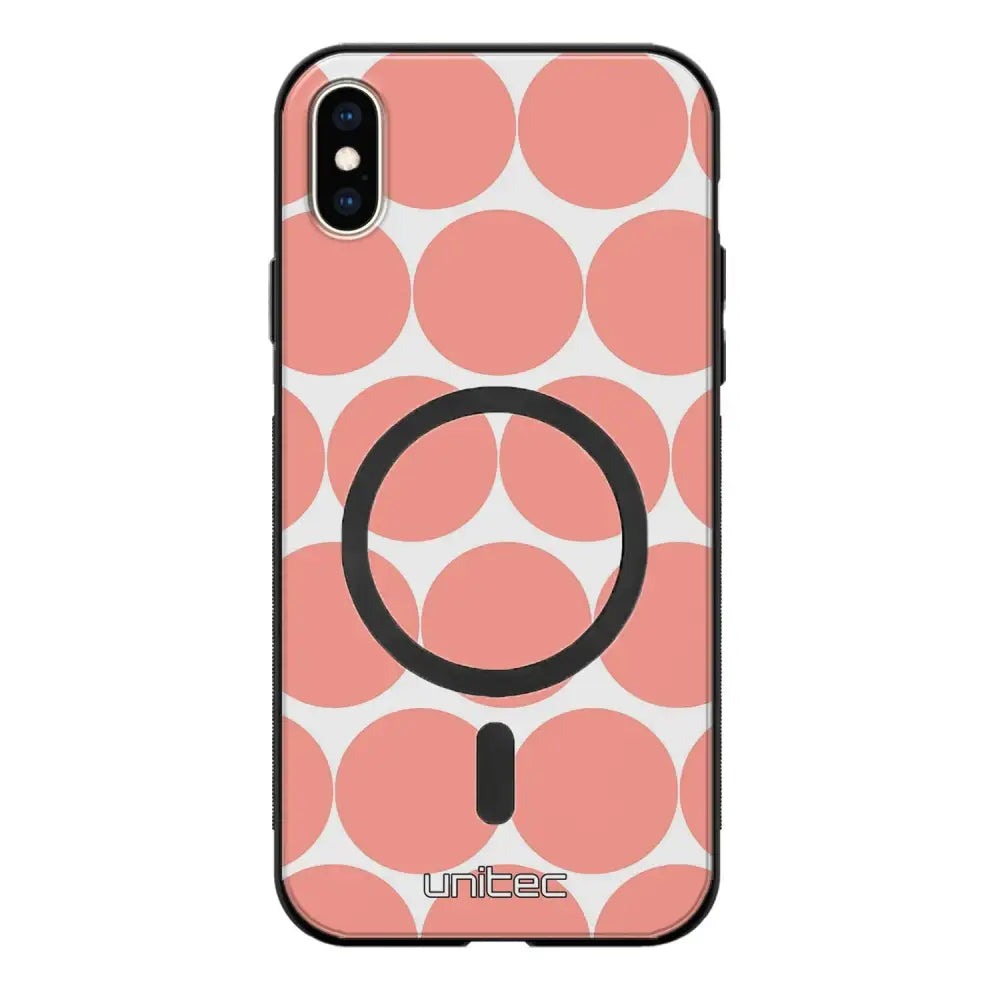 iPhone XS pallo suojakuoret - Pinkki Pallo