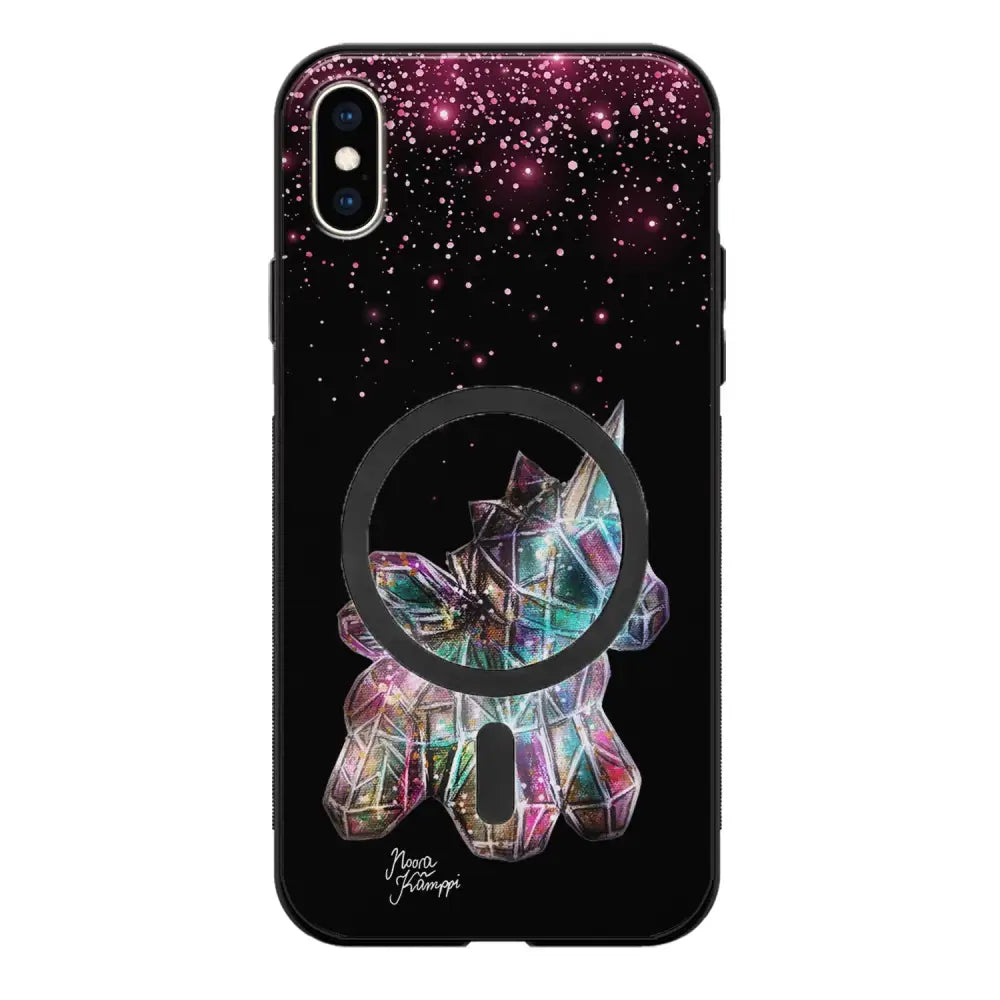 iPhone XS unicorn suojakuoret - Pinkki - Noora Kämppi