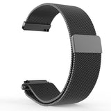 Magneettinen Teräsranneke 22mm - Musta