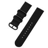 Nato-ranneke 22mm - Musta