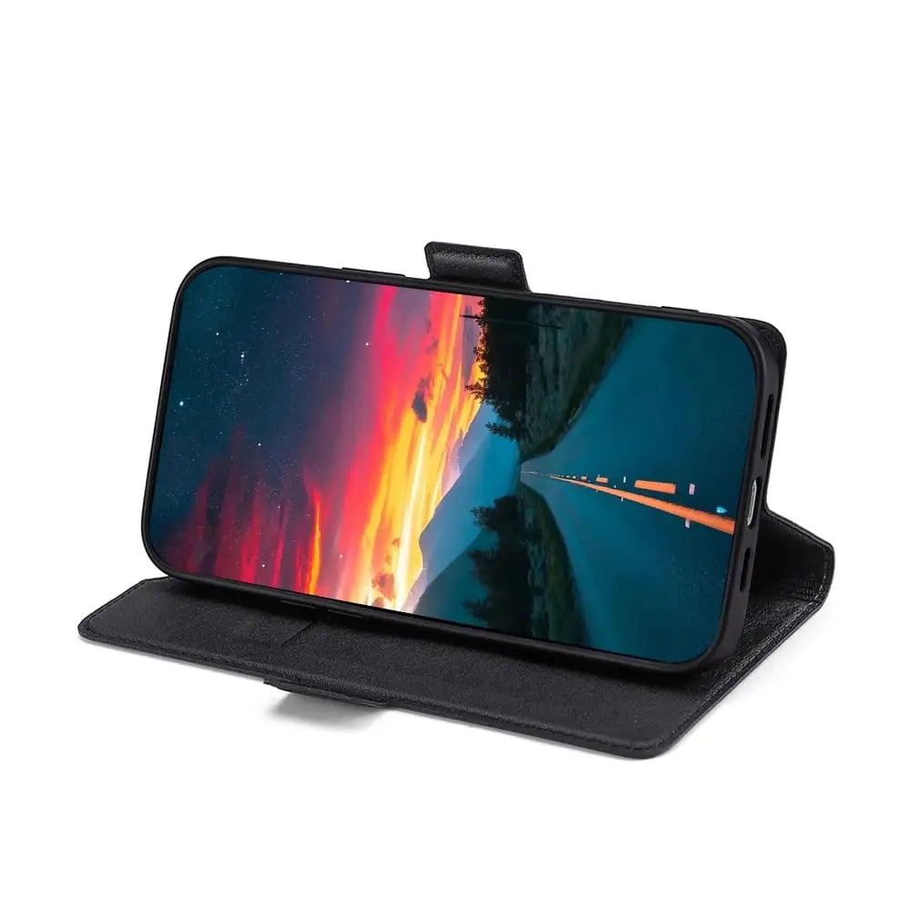 Nokia G21 / G11 Lompakko suojakotelo - Musta