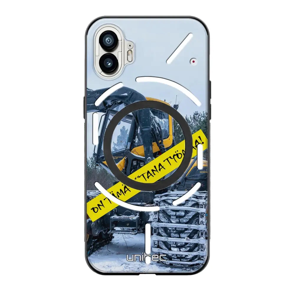 Nothing Phone 2 meemi suojakuoret - Työmaa