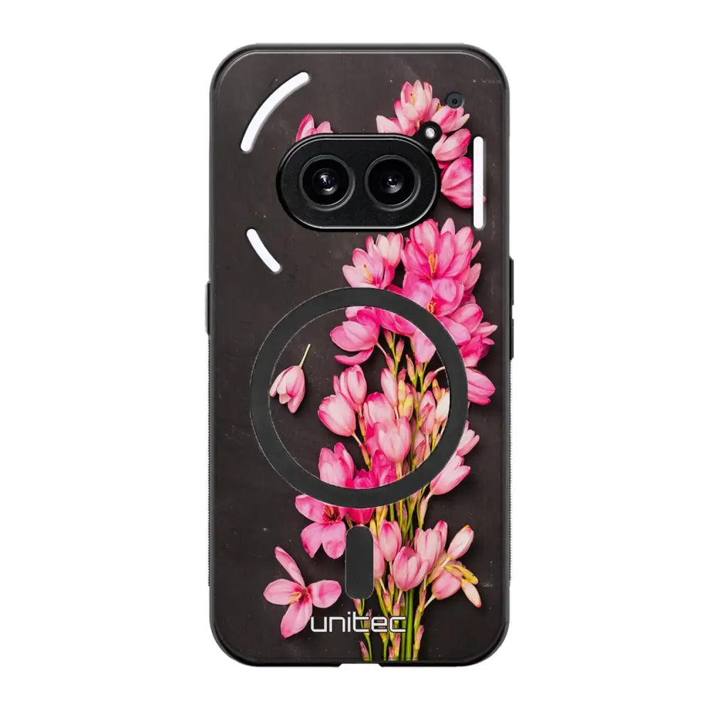 Nothing Phone 2a kukka suojakuoret - Pink Flowers